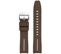 QSYJCCXD Universal 20mm Watch Strap Men Women Rubber Quick Release Watch Band Curved End WatchBands