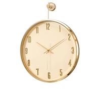 QSYJCCXD Wall Clocksilent Operated Round Wall Clocks Simple Fashion Style Decor Clock for Home/Office/School/Living Room Non Ticking