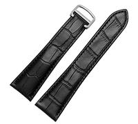 QSYJCCXD Watch Strap For Tank Genuine Leather Watch Band Men's Claire Leather Belt London Solo Mechanical Watch Accessories 25mm