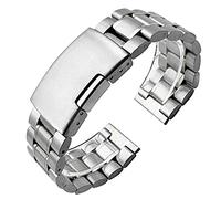 QSYJCCXD watch strap, stainless steel strap 14mm 16mm 18mm 19mm 20mm 21mm 22mm 24mm 26mm metal watch band link bracelet watchband bracelet
