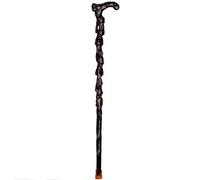 QSYJCCXD Wooden Walking Sticks Cane Elderly Solid Wood Crutches Carved Extraordinary Meaning Can Be Truncated According to Their Own Needs Mobility Aid for Elderly, Seniors & Handicap