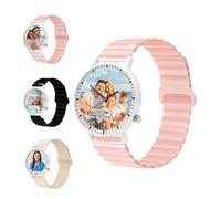 QSZ Custom Waterproof Nurses Fob Watch with Photo Name Text Personalized Nursing Watches with Secondhand Customize Nurse Pocket Watch for Women Nurses Nursing Student