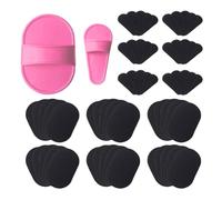 QSZHSL 60 Pieces Exfoliating Hair Removal Replacement Pads Set, Hair Removal Exfoliating Pads Smooth Legs Skin Arm Face Hair Remover Away, Hair Removal Tool, New Portable Body Depilation (60 Pieces)