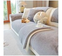 QSZTJJ Sofa Slipcovers 2025 Non-Slip Sofa Seat Covers 3 Seater Thick Sofa Cover Sofa Protectors from Pets Universal, Non-Slip Sofa Slipcovers for Corner L Shape (Grey,90×120cm)