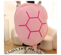 QSZTJJ Turtle Shell Pillow Plush Wearable Cushion Stuffed Animal Toy Costume Multi-Purpose Fancy Dress Gift for Unisex Birthday Christmas (Pink,100 cm [1.2 kg])