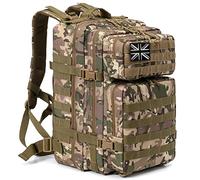 QT&QY 45L Military Tactical Backpacks Molle Army Assault Pack 3 Day Bug Out Bag Hiking Treeking Camouflage Hunting Rucksack