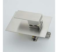 QTANZIQI 304 Stainless Steel was Charged Dark Hotel Wall Embedded Box Shower Hot and Cold Water Mixing Valve, The Switching Valve Embedded Into The Wall Concealed Installation, D