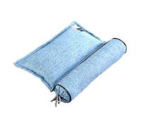 QTANZIQI Adjustable nic Buckwheat Neck Pillow for Pain Relief Round Support Cervical Pillow with Firmness Adjustment Sobakawa Pillow for Better Sleep (Color: B)