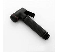 QTANZIQI Bidet Faucets Wall Black Cold Brass Water Toilet Corner Valve Handheld Hygienic Shower Head Anal Cleaning Ass BidetBlack Shower