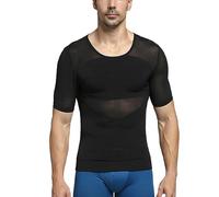 QTANZIQI Body Seamless Tummy Control Slimming Vest Tight Tank Top Compression Shirt Underwear Shapewear