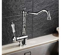 QTANZIQI Brass Handheld Bidet Sprayer Kit Press Jet Hot and Cold Mixer Valve Wall Mounted Toilet Bidet Faucet Hole Distance 15Cm,Chrome A