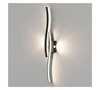 QTANZIQI Contemporary Minimalist LED Wall Sconce Metal & Acrylic Wall Lamp Irregular for Bedroom Hallway & Stairwell Stylish Bedside Lighting Fixture