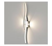 QTANZIQI Contemporary Minimalist LED Wall Sconce Metal & Acrylic Wall Light Bedside Lamp Irregular for Hallway Bedroom Stairwell Stylish Wall Lighting Solution