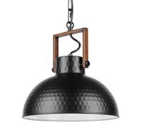 QTANZIQI Creative Hat-shaped Wrought Iron Pendant Light, Industrial Style, E27 Pedestal Ceiling Hanging Lamp, Living Room Dining Room Bar Decoration Light Fixtures
