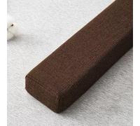 QTANZIQI Custom Bed Gap Filler Bed Extender & Mattress Connector for Single/Twin/Queen/King Bed Headboard Bolster Armrest Pillow Cushion Close The Gap 220 * 3 * 15cm Dark Coffee