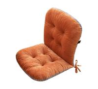 QTANZIQI Ergonomic 45x80 cm Chair Cushion with Backrest Adjustable Straps Low Back Support Garden Chair Pad for Home Chairs/Benches (1 Pack)