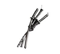 QTANZIQI fashion Retro Anime Figure Necklace Japanese Samurai Pendant Necklace Men Women Fashion prezzie