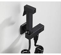 QTANZIQI Faucets, Handheld Bidet Sprayer Shower Kit Faucet Square Brass Head Copper Valve Set Jet/Style 5 Faucet(Style 5)