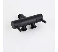 QTANZIQI Matte Black Toilet Spray Pressurized Flushing Single Cold Purse Washer Bidet Spray Shower Fauct Muslim Toilet Angle Valve