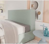 QTANZIQI Memory Foam Bed Bridge Connector Fill the Gap between Mattresses for King/Queen Beds with Ultra Soft Headboard Pillow and Comfortable Armrest Cushion
