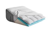 QTANZIQI Memory Foam Pillow Memory Foam Pillow Orthopedic Wedge Shaped Air Layer Triangle Cushion For Post Surgery Body Support Acid Reflux Snoring for Neck(Pillow)