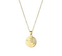 QTANZIQI New Sunflower Pendant Street Punk Necklaces For Women Hip Hop Female Chain Jewelry Personality Trendy Necklace-