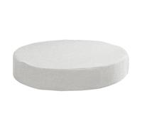QTANZIQI Non-Slip Dining Chair Cushion Soft Washable Seat Pad for Home/Kitchen/Garden/Office 50x50x10 cm White - Comfortable Cushions for Enhanced Seating Experience