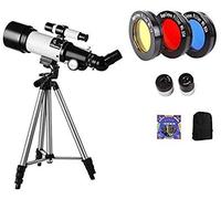 QTANZIQI Portable Binoculars High Power Astronomy Telescope Space Astronomic for,Beginners Monocular 50-100Mm Refractor Educational Bird Watching Spyglass