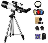 QTANZIQI Portable Binoculars High Power Space Astronomic Telescope for,Beginners Monocular 50-100mm Refractor Educational ng Scope Bird Watching Spyglass