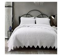 QTANZIQI Quality 1000TC Cotton Solid Plain Duvet Cover Set Super King 4Pcs Bedding Set Flat/Fitted Sheet 2Pillow Shams, Luxury Bed in a Bag,D,230X250cm 3Pcs