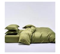 QTANZIQI Queen King Family Size Bedding Set 1000TC Cotton Duvet Cover Bed Sheet Pillowcase Luxury Comforter Cover,Bed,F,FLAT BED SHEET_QUEEN 4PCS