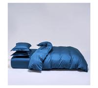 QTANZIQI Queen King Family Size Bedding Set 1000TC Cotton Duvet Cover Bed Sheet Pillowcase Luxury Comforter Cover,Bed,A,FLAT BED SHEET_KING 4PCS