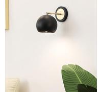 QTANZIQI Wall Lamps Lights Full Spectrum Eye Protection Adjustable Iron Nordic LED Base Aluminum for Bedroom Living Room Bedside Study Decor Lighting Fixture(Tri-Colo