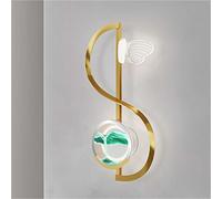 QTANZIQI Wall Lamps Sconces Wall lamp, 10w Cloud Shape Liquid Motion Sand Lamp, Trichromatic Dimming 3D Hourglass Lamp, Moving Sand Art Picture Round Glass, Relaxing Calming Desert Star Sea Desk