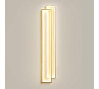 QTANZIQI Wall Sconce LED Wall Mount Light Geometric Linear Wall Lamp, Minimalist Wall Lighting Fixtures,Luxury