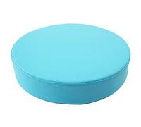 QTANZIQI Waterproof Outdoor Seat Cushion 40cm Round Chair Pad Thick Garden Stool Cushion Dirt-Resistant Padded Seat Cover Easy to Clean Light Blue