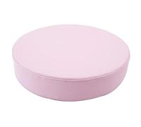 QTANZIQI Waterproof Outdoor Seat Cushion 45cm Round Chair Pad Garden Stool Cushion Thick Comfortable Seating Easy-Clean Pink Dirt-Resistant Perfect for Outdoor Use