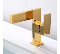 QTANZIQI White Basin Mixer Tap - Tall Bathroom Faucet, Hot & Cold Water Bascade Mixer Taps for Sink, Sl athroom Accessories, & Stylish