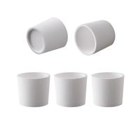 Qtcial 5 Packs Ceramic Bowl Inserts for Peak Accessory, Enhanced Performance, Recessed Bottom, Reused Ceramic Insert Bowl Accessories, Replacement Insert