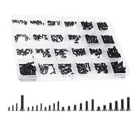 QTEATAK 480Pcs Black Laptop Notebook Computer Replacement Screws Kit for Lenovo Toshiba Gateway Samsung HP IBM Dell Sony Acer Asus SSD Hard Disk SATA