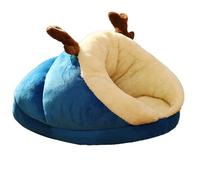 QTFYE Cat Sleeping Bag - 40x30x25cm Thickened Soft Enclosed Cat Sleeping Bed | Warm Cat Sleeping Bag | Cat Cave Bed | Multipurpose Cat Cave Nest Soft Indoor Cat House For Small Cats Dogs