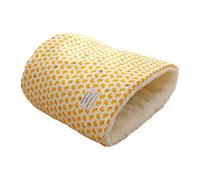 QTFYE Cat Sleeping Bag - Warm Plush Sleeping Bag For Cats | Portable Cat Winter Sleeping Bed | Soft Cat SnuggleBed | Winter Round Barrel-Shaped Cat Nest | Warm Pet Sack For Kitten Deep Sleep
