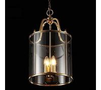 QTHWB 4 Chandeliers Copper Restaurant Aisle Hanging Lamp Pendant Light Ceiling Fitting Lights V-intage Elegant Rustic Create Comp,Hangi