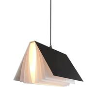 QTHWB Book-Shape Hanging Light Bookstore Adjustable Height Wrought Iron Lamp Body Compatible with Bedroom Bedside Living Room Study Bookstore Decoration,Luxury