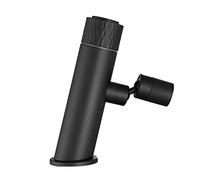 QTHWB Brass Bathroom Sink 360° Swivel Multi,Basin Mixer Tap Hot Cold Water Lavatory Faucet Replacement Kitchen/Bathroom Face Washing, Gargle and Eye Flush,blac Thriving