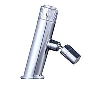 QTHWB Brass Bathroom Sink 360° Swivel Multi,Basin Mixer Tap Hot Cold Water Lavatory Faucet Replacement Kitchen/Bathroom Face Washing, Gargle and Eye Flush,chro Thriving