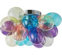 QTHWB Ceiling Chandelier Stained Glass Bubble Art Deco Lighting Foyer Living Room Dining Room,Ceiling Light