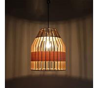 QTHWB Chandelier Creative Dining Room Pendant Light Japanese Hanging Nordic Wooden Lighting Korean Cooking Adjustable Suspension Lamp The New