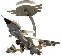 QTHWB Chandelier For Kids Bedroom Gray Fight Airplane Dimmable Large Aircraft Nordic Ceiling Pendant Light Girls Boys Room Children Nursery Kindergarten