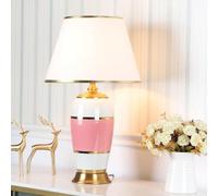 QTHWB Desk Ceramics Table Lamp Bedside Desktop Lights Living Room Bedroom Decorate Lamp,Ceiling Light